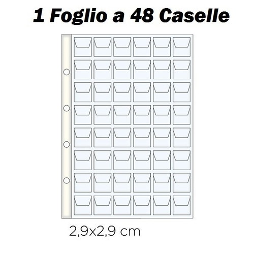Foglio inserto caselle per - 48,