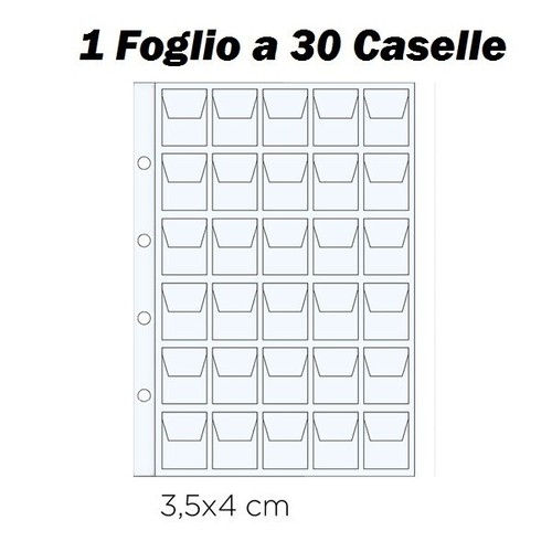 Foglio inserto eco caselle - foglio, 30
